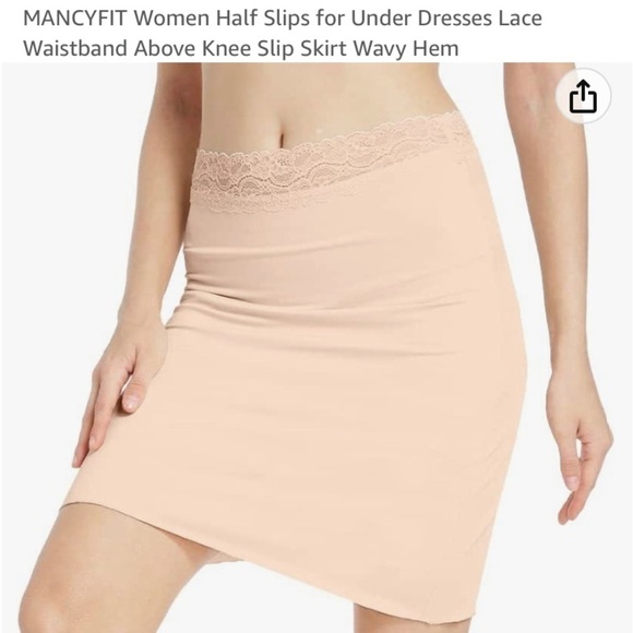 Mancyfit half slip nude size M - Picture 1 of 3